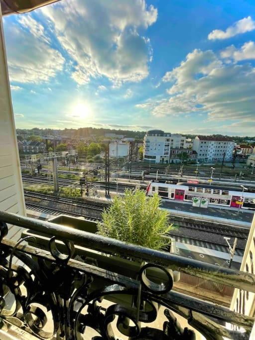 Superbe Appart Entier Au Pied De La Gare Rer, A 15 Min De Paris & Orly Juvisy-sur-Orge Dış mekan fotoğraf